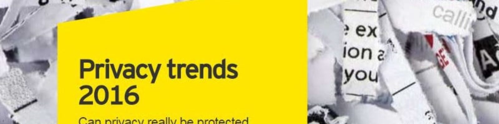 EY Privacy trends 2016